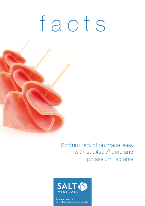 Article: Sodium reduction made easy