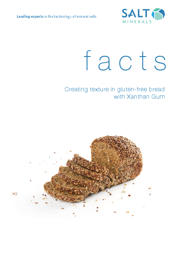 Article: Creating texture in gluten-free bread with Xanthan Gum